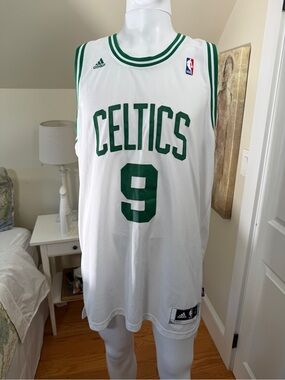 Rajon Rondo Boston Celtics Adidas Swingman Jersey White Green Size XL NBA